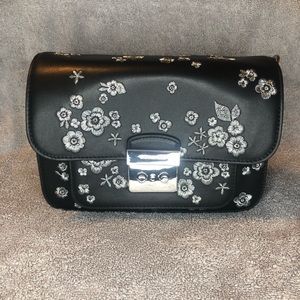 Black Embroidered Michael Kors Bag